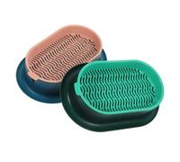 Gatuida 2 Sets Creative Hydroponic Cat Grass Planter Box Soilless Catnip Growing Tray for Indoor Cats Lightweight Reusable Plastic Planter with Easy Water Change