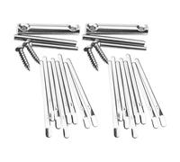 Gatuida 2 Sets DIY Kalimba Thumb Pianos Portable Mini Music Instruments for Beginners with Melodious Resonance and Lightweight Design Easy to Play and Carry