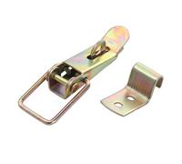 Gatuida 2 Sets Draw Latch Hold Down Clamp for Carriage Truck Door Sturdy Spcc Draw Latches with Smooth Surface Automotive and Trailer Door Closure Hardware