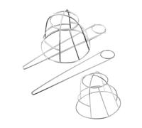 Gatuida 2 Sets Hollow Metal Birdcage Hair Stick Lightweight French Bun Maker Clips for Women Elegant Chignon Pin Accessories for Updos Stylish Hair Sticks for Casual and Formal Occasions