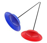 Gatuida 2 Sets Juggling Kit with Spinning Plates and Sticks for Circus Performances Easy to Learn Multifunctional Props for Boys and Adults Colorful Rotating Discs for Festival