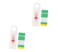 Gatuida 2 Sets Scaffold Inspection Record Kit Scaffold Status Holder and Tag for Construction Safety Easy to Use Convenient Hanging Design for Maintenance and Operations