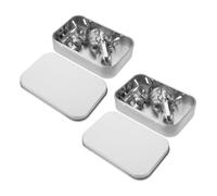 Gatuida 2 Sets Stainless Steel Guitar Finger Picks for Acoustic Bass Ukulele Banjo Finger Covers Protectors Enhance Playability Musical Instrument Accessories