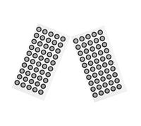 Gatuida 2 Sheets 3d Scanner Markers Reflective Film Marking Points 6mm Pet Material Easy to Carry and Store for Design and Architecture Use
