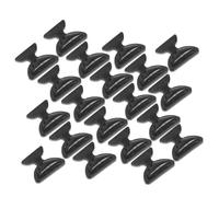 Gatuida 20 Pairs Butterfly Shape Air Cushion Silicone Glasses Nose Pads Self-adhesive Soft Non-slip Eyeglass Nose Bridge Pads for Sunglasses and Spectacles
