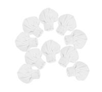 Gatuida 20 Pcs Miniature Chef Hats for Crafts White Small DIY Dollhouse Accessories Tiny Cooking Costume for Handmade Projects and Creative Decorations