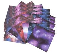 Gatuida 200 Sheets Double Sided Origami Paper DIY Craft Paper for Handcrafts for Art Supplies School Projects Party Decorations