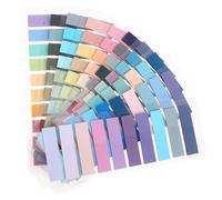 Gatuida 2000Pcs Index Tabs Stickers 100 Muted Colors for Annotation, Note-Taking, and File Classification - Repositionable Page Markers for School, Office, and Research Use