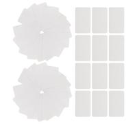 Gatuida 200Pcs Blank White Printable Flashcards 9X5.4Cm Small Writable Cardstock for Vocabulary Practice, Study Notes, and Calligraphy Exercises - Unlined Index Cards for School and Office