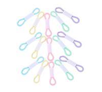 Gatuida 200pcs Chick Splay Leg Bands Durable Elastic Poultry Identification Tags for Newborn Chicks Ducks Quails Doves Vibrant Colors for Easy Monitoring and Management
