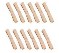 Gatuida 200pcs Kraft Paper Writable Mini Scrolls - Vintage Message Rolls for Wedding Wishes, Office Notes, School Crafts and Wishing Bottles