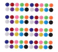 Gatuida 200PCS Plastic Marbles Balls for Replacement Game Balls for Chinese Checkers Small Game for Family Board and Educational Math Counting