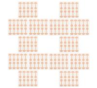 Gatuida 200pcs Self Adhesive Nose Wing Reshaping Tape for Women, Comfortable Cloth Material Nose Contouring Patches, Suitable for Work and Social Events, Beige Colour