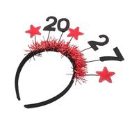 Gatuida 2027 New Year Headband -shaped Hair Accessory Ultra Lightweight and Easy to Carry for Nye Party and Photo Sessions Festive Design with Delicate Sparkling Elements