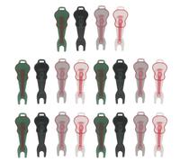 Gatuida 20pcs Acoustic Guitar Bridge Pins Puller | Plastic String Peg Remover | Handy Tool for Acoustic Guitar & Ukulele Instrument Supplies