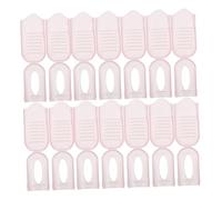 Gatuida 20pcs Adjustable Nail Polish Remover Clips Secure Finger Gel Polish Wraps for Soak-off UV Gel Acrylics Stable Slot Design for Safe Efficient Nail Art Removal Tools