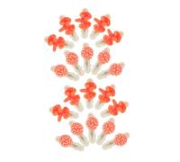 Gatuida 20pcs Brain and Lungs Hair Clips Small Claw Clips for Styling Women Halloween Costume Unique Decorative Barrettes with Strong Grip for Party Hair Accessories