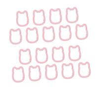 Gatuida 20pcs Cat Carabiner Keychain with Durable Spring Hook Colorful Enamel Coating Secure Alloy Snap Clips for Backpack Purse Camping DIY Accessories