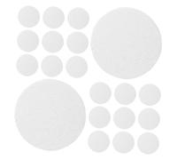 Gatuida 20pcs Compressed Facial Sponges White Ultra Thin Wood Pulp Cotton Makeup Pads for Exfoliating Rapid Water Absorption Suitable for Sensitive Skin Daily Use