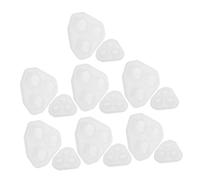 Gatuida 20PCS Diamond Shape Silicone Resin Mold for Jewelry Making Epoxy Casting Molds for DIY Crafting Gemstone Design Multipurpose Artistic Silicone Casting Moulds