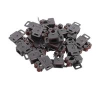 Gatuida 20pcs Double Roller Ball Latches for Cabinet Doors Spring Loaded Cabinet Door Catch Smooth Quiet Operation Replacement Parts for Kitchen Closets