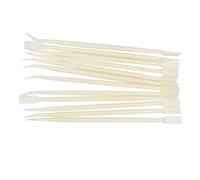 Gatuida 20pcs Eyelash Planting Stick Brow Shaper Lashes Eyelash Grafting Stick Eyelash Rod Eyelash Pick Stick Eyelash Stick Grafting Stick for Eyelash Beige