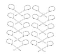 Gatuida 20pcs Fire Extinguisher Pull Pins Set Durable Lock Pins for Fire Equipment Compatible with Various Extinguishers Secure Easy to Store