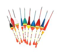 Gatuida 20pcs Fishing Bobbers Durable Foam Floats for Outdoor Angling Bite Indicator for Live Bait for Fishing Great for Various Depths