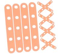 Gatuida 20pcs Hair Bands for Perm Rod Rollers Elastic Curling Bands for Flat and Spiral Curls No Mark Styling Ties for Hairdressers and Salon Use