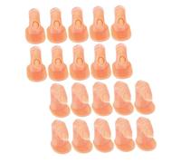 Gatuida 20pcs Manicure Practice Fingers Without Nails Flexible Simulation Nail Art Training Models for Gel Techniques Reusable and Portable for Beginners and Professionals