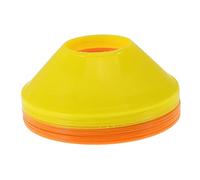 Gatuida 20Pcs Mini Soccer Training Cones Durable Flat Plastic Disc Markers for Agility Drills Safe Small Sports Markers for Football Practice and Player Injury Prevention