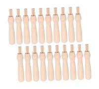 Gatuida 20pcs Needle Felting Handle Set with Wooden Comfortable Grip Portable and Sturdy Wool Felting Tool for DIY Crafts Easy Needle Replacement for Precise Wool Poking Projects