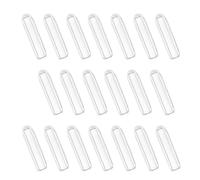 Gatuida 20Pcs Plastic Clothes Hanger Hook Tip Protectors Covers for 2.0Mm Wire Hooks Sturdy PVC End Caps Suitable for Closet and Laundry Organization