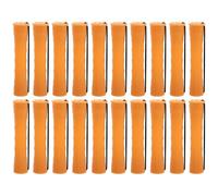 Gatuida 20Pcs Plastic Hair Rollers with Caps Wavy Hair Curlers for DIY Styling at Home for American Style Waves Reusable for Family Use