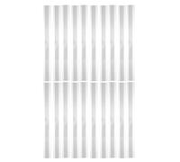 Gatuida 20pcs Plastic Self-Adhesive Shelf Label Holders 40x4.2cm Price Tag Strips for Retail, Supermarket, and Store Shelf Price Display