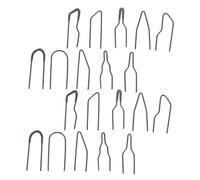 Gatuida 20pcs Pyrography Pen Nibs Quick Heating Wood Burning Wire Tips for Precise Wood Leather Paper Crafting Professional Replacement for Detailed DIY Pyrography Art