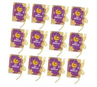 Gatuida 20pcs Ramadhan Festival Box Decorative Book Shaped Box for Eid Mubarak Candy Storage Packaging Party Favor Sweets Present