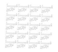Gatuida 20Pcs Replaceable Blind Clamps Transparent Valance Clips for Vertical Blinds Pom Material Easy Installation Window Pelmets and Accessories