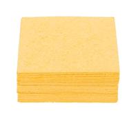 Gatuida 20pcs Solder Tip Cleaning Sponge High Temperature Resistant Soldering Iron Cleaning Pads for DIY Enthusiasts and Electronic Engineers Round and Square Shapes Optimal Soldering