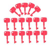 Gatuida 20pcs Sturdy Plastic Reset Keys for Emergency Alarm Buttons Manual Reset Tool for Shop and Repair Use Reusable Sos Button Accessories