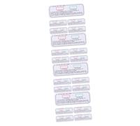 Gatuida 20pcs Uvc Testing Cards UV Light Testing Strips UV Test Device for Identifying Tools for Light Effects Tester Scenario