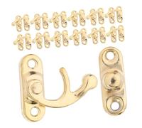Gatuida 20pcs Vintage Retro Cabinet Latches Decorative Hardware for Boxes Antique Lock Buckles for DIY Jewelry Box Accessories with Quick Installation and Unique Historical Charm
