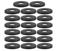 Gatuida 20pcs Wheelchair Caster Fork Covers, Thin PA Caps Fit 6-10 Inch | Wheelchair Front Axle Cap, Water Resistant & Snug Fit, for Power Wheelchairs and Manual Scooters Repair