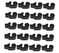 Gatuida 20pcs Wire Cage Clips for Pet Doors Reinforced Lock Buckles for Cat Rabbit Bird Cages Smooth Edge Connectors for Secure Fence Fixing and Escape Prevention