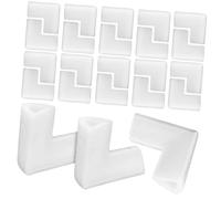 Gatuida 24 Pcs Epe Foam Corner Protectors for Shipping Boxes Soft Shock Absorption Edge Guards for Picture Frames Mirrors Tvs and Fragile Artwork Moving and Packaging