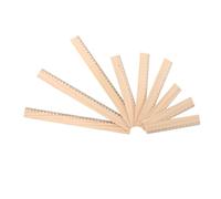 Gatuida 24Pcs Wooden Ruler Set Multi Straight Rulers for Students Teachers School Office Drawing and Woodworking Measurement Tools