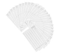Gatuida 25Pcs Golf Scorecards Coated Paper Portable Score Lightweight Competition Record Cards for Golfers Men Easy to Write
