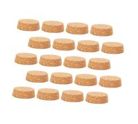 Gatuida 25Pcs Natural Cork Stoppers for Wine Bottles Practical Bottle Sealing Covers for Home Winemaking and Opened Drinks Multifunctional Cork Plugs for Table Balance and Floor Protection