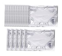 Gatuida 25Pcs Sleeping Lip Masks Gel Pads Moisturizing Collagen Lip Care Wrinkle Reduction Hydration Exfoliating Treatment Portable and Lightweight Pack