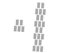 Gatuida 25sheets Reflective Dots Scanning Markers for Scanner Reflective Material Reference Point